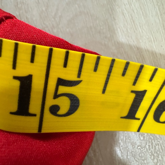 NWT Hello Molly Secret To Tell Satin Midi Dress Red Valentine Cutout Women's 2 - Picture 14 of 16